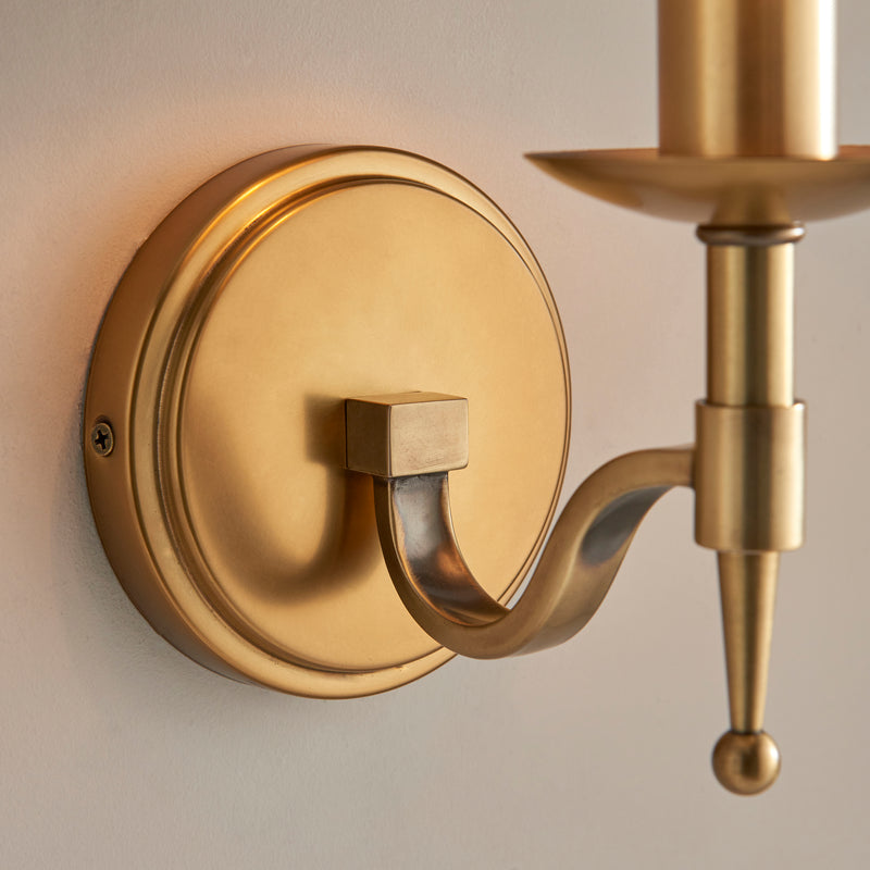 Stanford antique brass 1lt Wall - CA1W1B