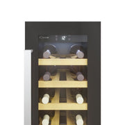 Candy CCVB30UK/1 30cm Wide Built In Wine Cooler - Black - Bonus Superstore