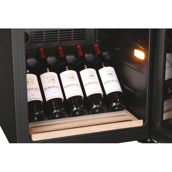 Haier HWS49GA Wine Cooler - Black - F Rated