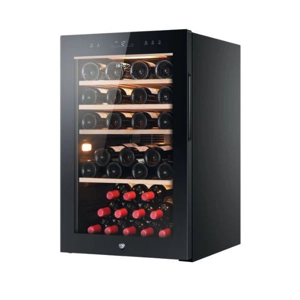 Haier HWS49GA Wine Cooler - Black - F Rated