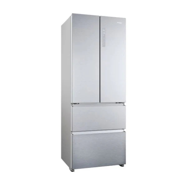 Haier HFR5719ENMP Fridge Freezer - Platinum Inox