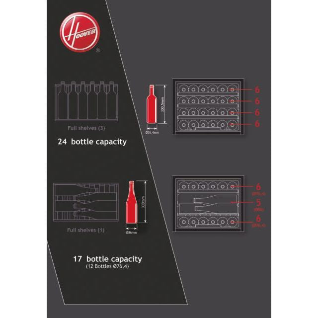 Hoover HWCB 45 UKBM Wine cooler - Bonus Superstore