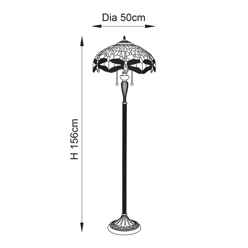 Dragonfly blue 2lt Floor - 64069