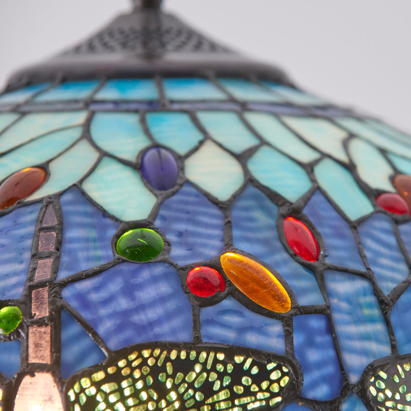 Dragonfly blue 3lt Pendant - 64080