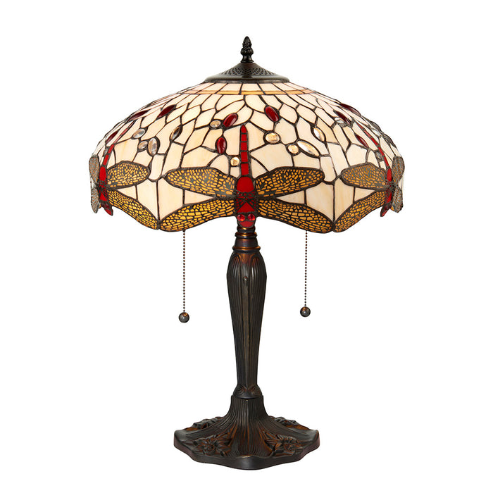 Tiffany 64085 Dragonfly beige Medium table lamp