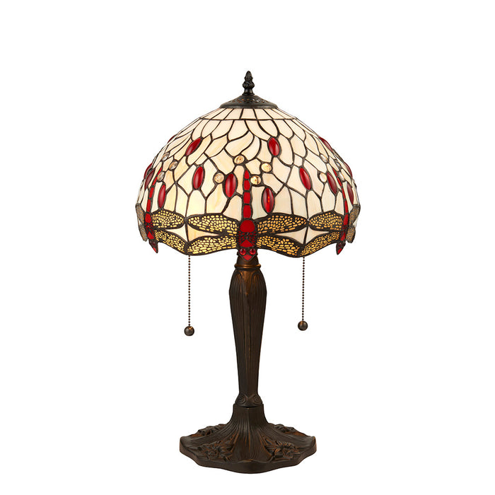 Tiffany 64086 Dragonfly beige Small table lamp