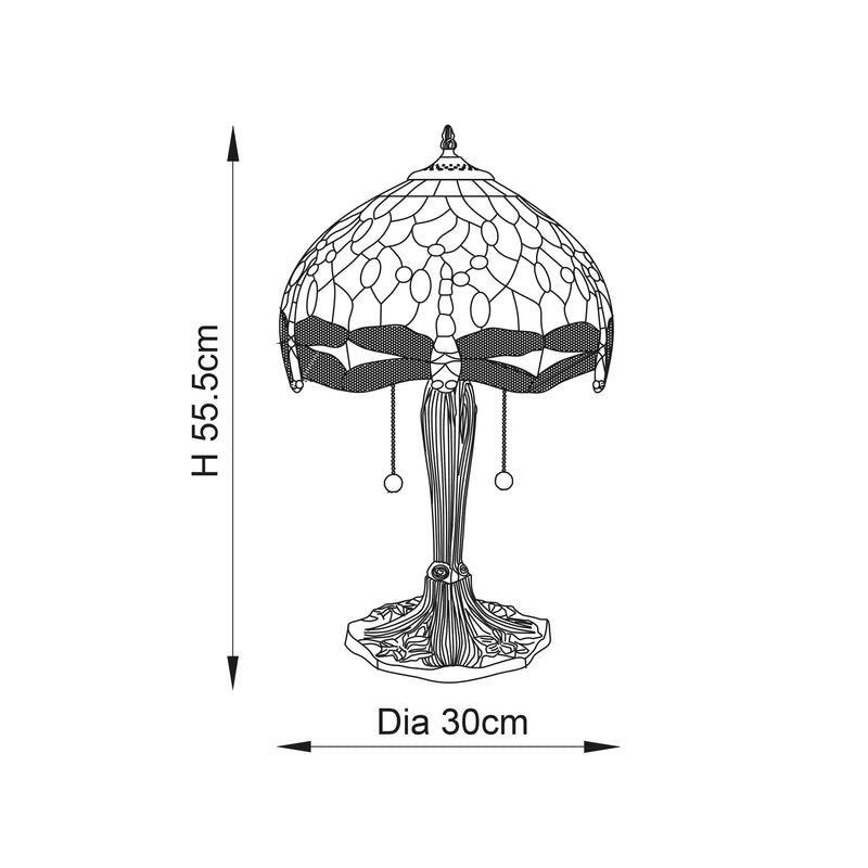 Dragonfly beige 2lt Table - 64086
