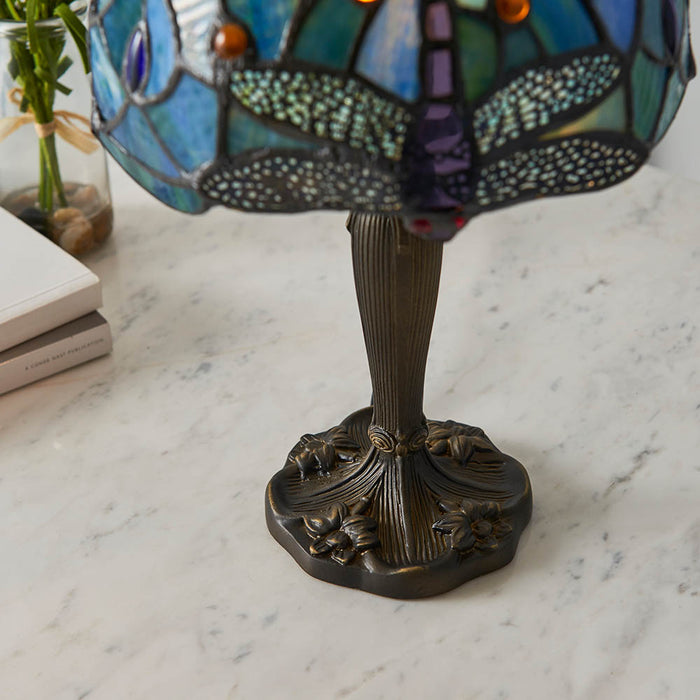 Tiffany 64088 Dragonfly blue Mini table lamp