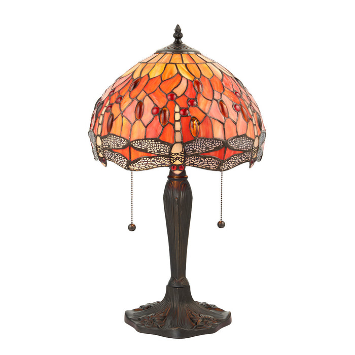 Tiffany 64092 Dragonfly flame Small table lamp