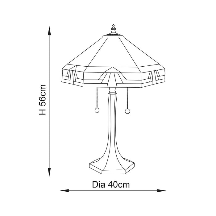 Tiffany 64286 Nevada Medium table lamp