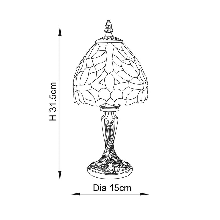 Tiffany 64331 Sylvette Mini table lamp