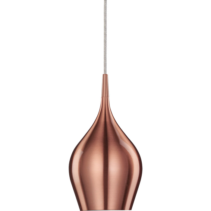 Searchlight  6461-12CU Vibrant Pendant  - Metallic Pink Metal