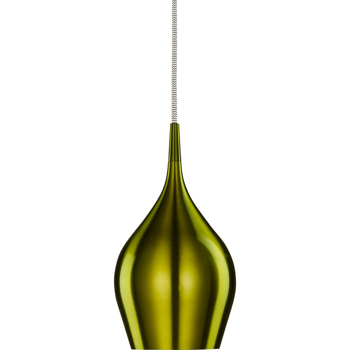 Searchlight  6461-12GR Vibrant Pendant  - Metallic Green Metal