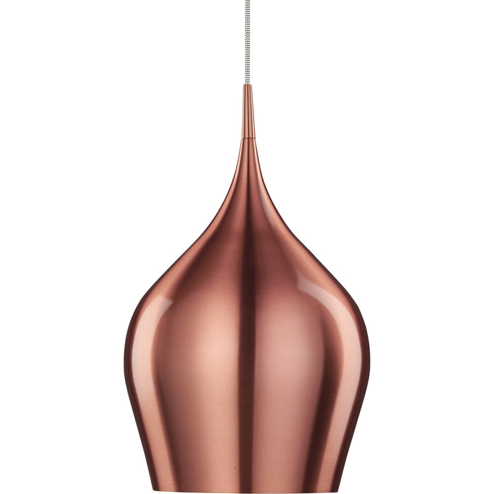 Searchlight  6461-26CU Vibrant Pendant  - Metallic Pink Metal