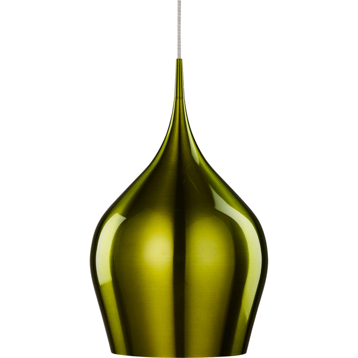 Searchlight  6461-26GR Vibrant Pendant  - Metallic Green Metal