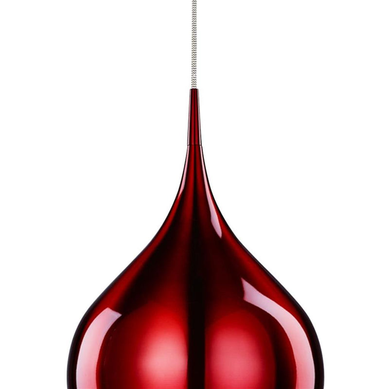 Searchlight  6461-26RE Vibrant Pendant  - Metallic Red Metal