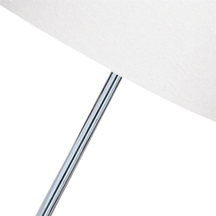 Searchlight  6550CC-1 Carter Table Lamp - Chrome Base & Fabric Shade