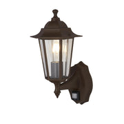 Searchlight  68001RUS Alex Outdoor Wall Light - Rust Brown Metal & Glass - Bonus Superstore