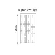 Belle 1lt Wall - 69392 - Bonus Superstore