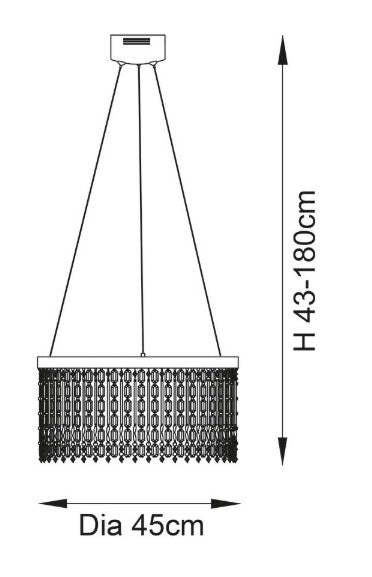 Liliana 1lt Pendant - 98150