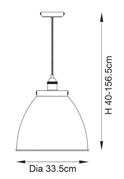 Franklin 1lt Pendant - 98749