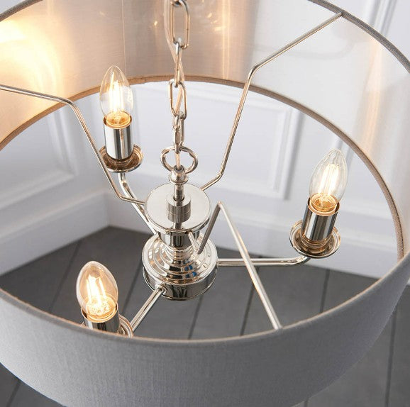 Highclere 3lt Pendant - 94377