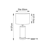 Indara 1lt Table - 71591 - Bonus Superstore