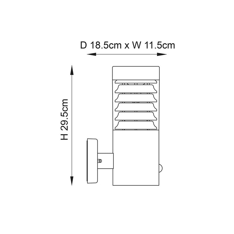 Equinox LED 1lt Wall - 72916 - Bonus Superstore