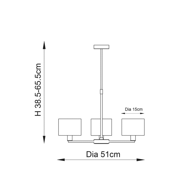 Daley 3lt Pendant - 73016 - Bonus Superstore