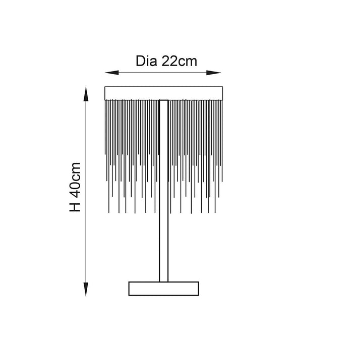 Zelma 1lt Table - 73769