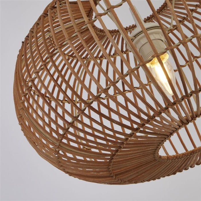 Searchlight  7401CW Bali Pendant  - Bamboo