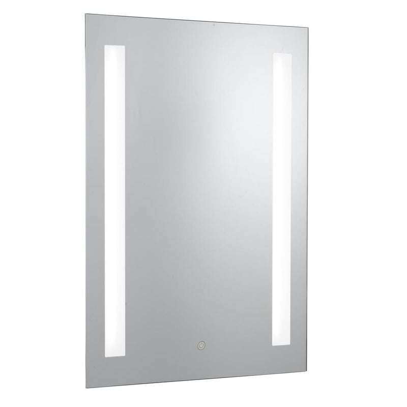 Searchlight  7450 Bathroom Mirror w Shaving Socket  -  Chrome & Frosted, IP44