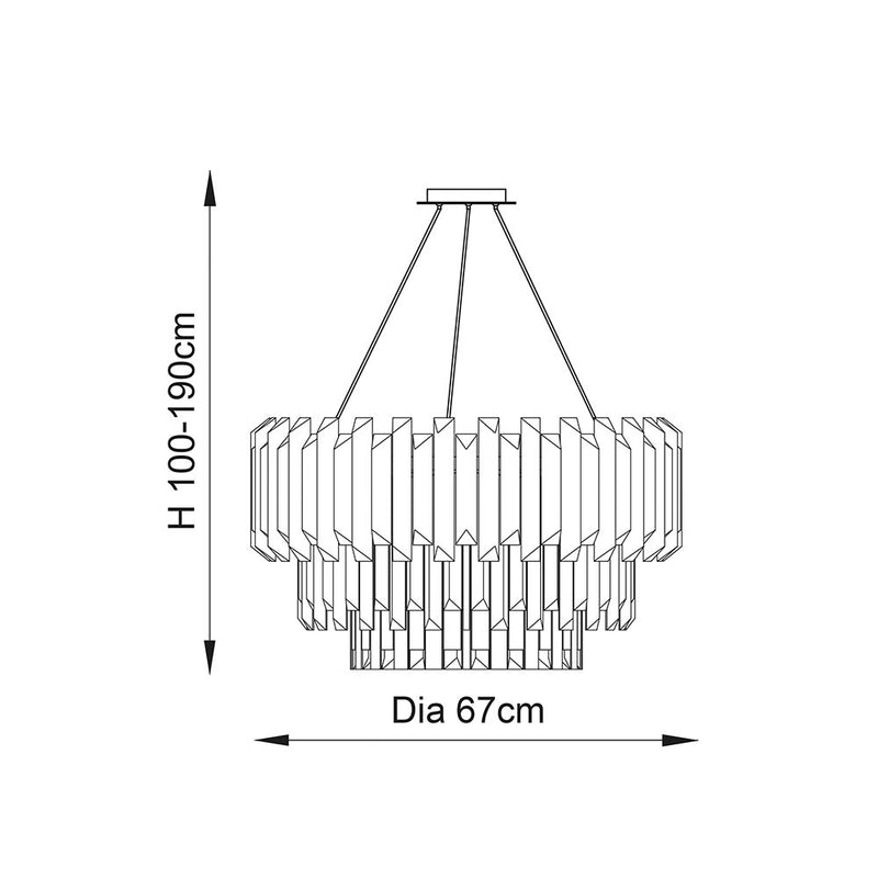 Valetta 6lt Pendant - 76430