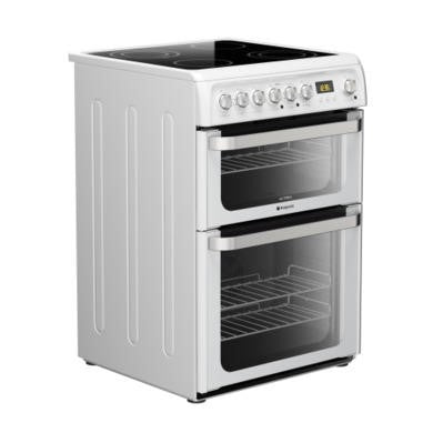 HOTPOINT HUE61PS COOKER ELECTRIC WHITE