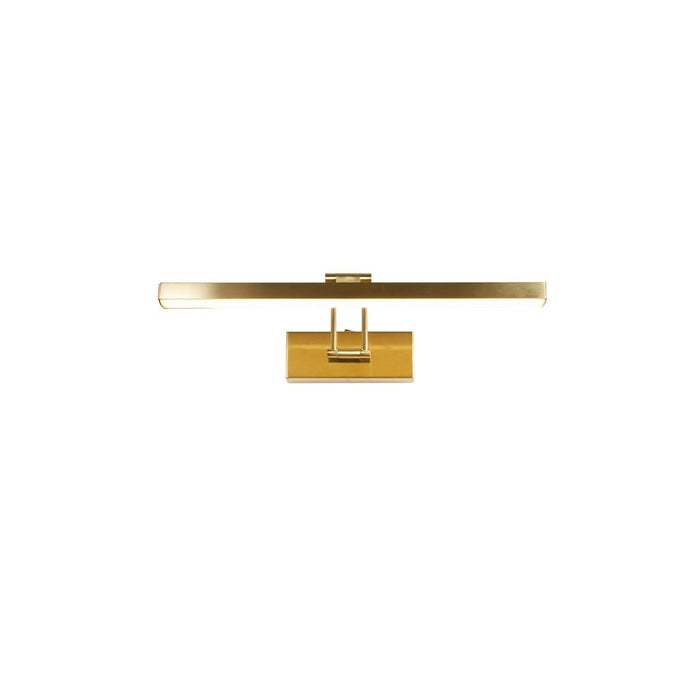 Searchlight  79825-40SB Rhodes Picture Light - Satin Brass Metal