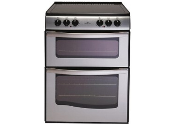 New World E60D 60cm Double Oven Electric Cooker New World