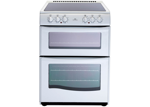 New World E60D 60cm Double Oven Electric Cooker New World