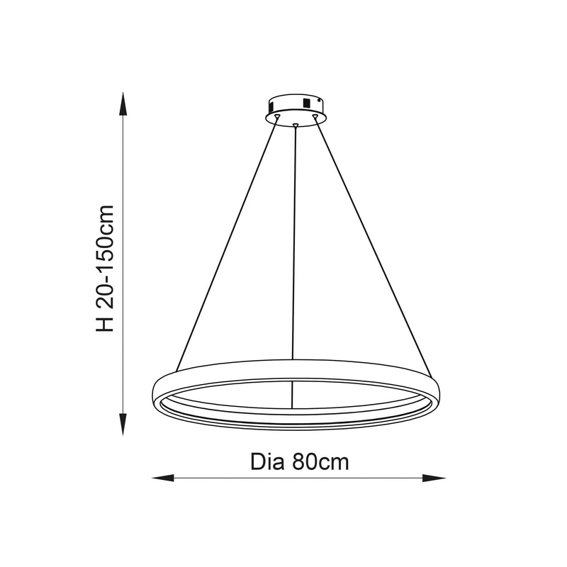 Staten 1lt Pendant - 80628