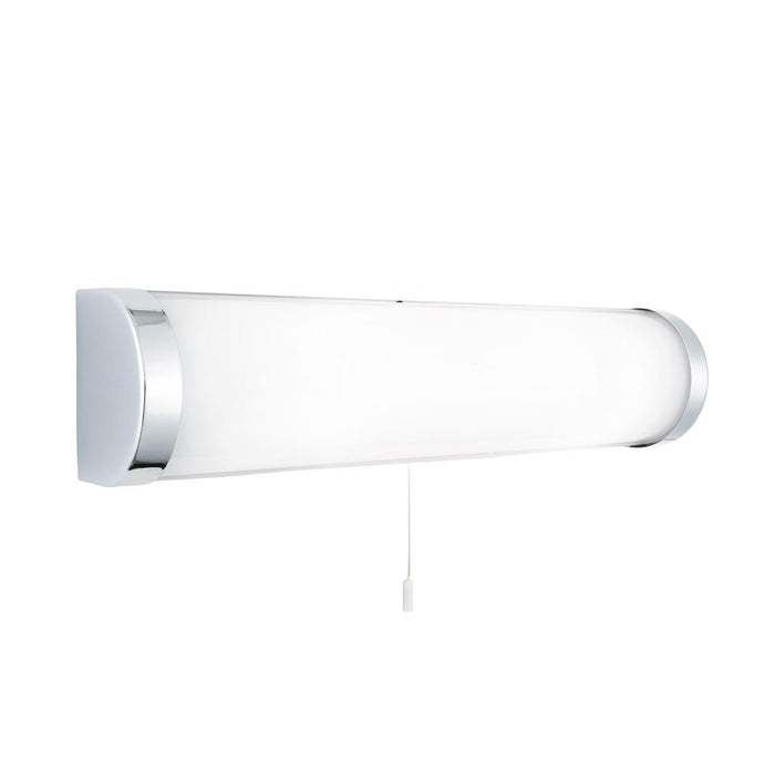 Searchlight  8293CC Poplar  2Lt Wall Light - Chrome Metal & Opal Glass