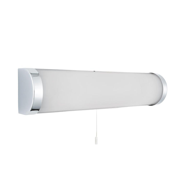 Searchlight  8293CC Poplar  2Lt Wall Light - Chrome Metal & Opal Glass
