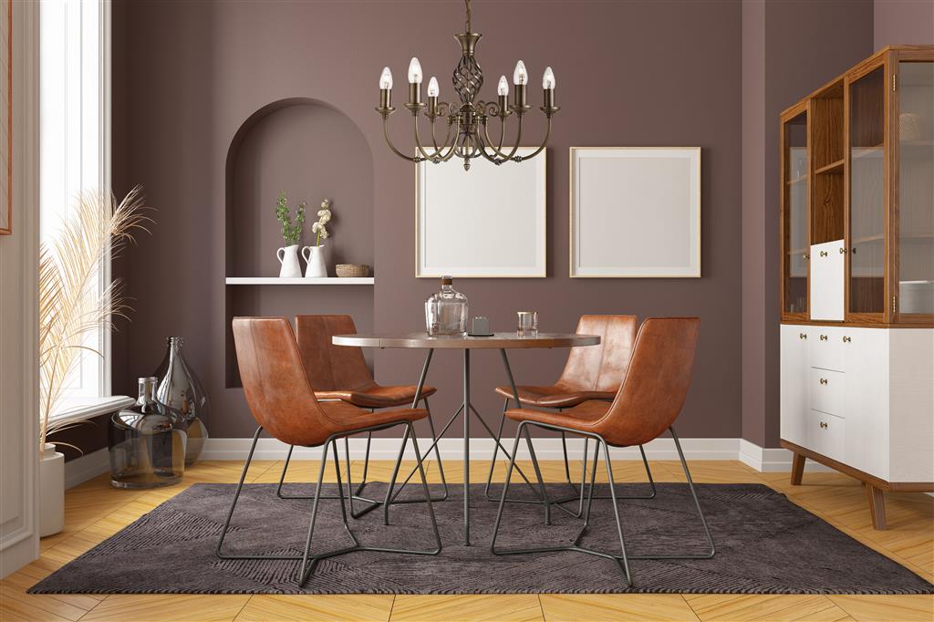 Searchlight  8396-6 Zanzibar 6Lt Pendant - Antique Brass Metal