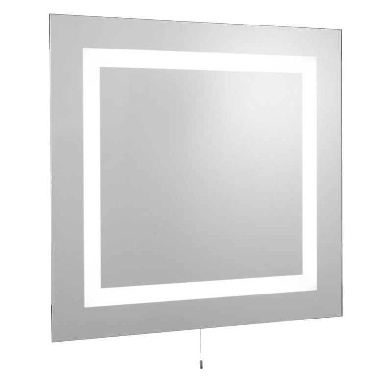 Searchlight  8510 Bathroom LED Rectangular Mirror  -  Mirrored Glass, IP44