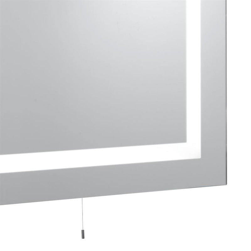 Searchlight  8510 Bathroom LED Rectangular Mirror  -  Mirrored Glass, IP44