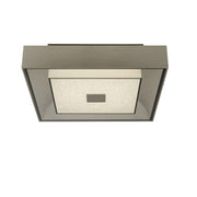 Searchlight  8674SS Rhea LED Flush Ceiling Light - Silver & Crystal Sand - Bonus Superstore