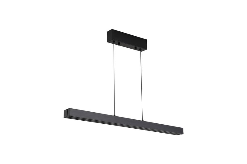 Searchlight  88520BK Linear LED Pendant, Black