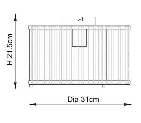 Ridgeton 1lt Flush - 106265