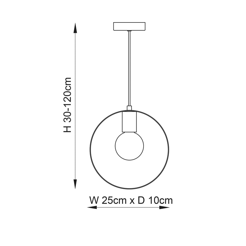 Hoop 1lt Pendant - 90454