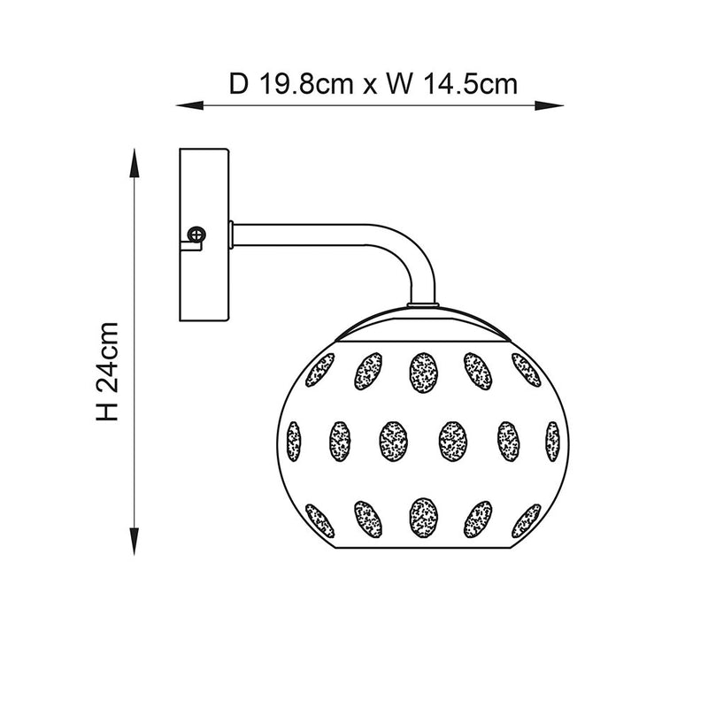 Dimple 1lt Wall - 91970 - Bonus Superstore