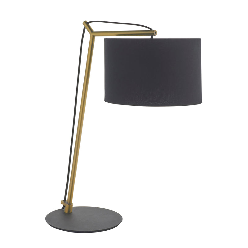 Endon 92625 Milan 1Lt Table - Antique Brass