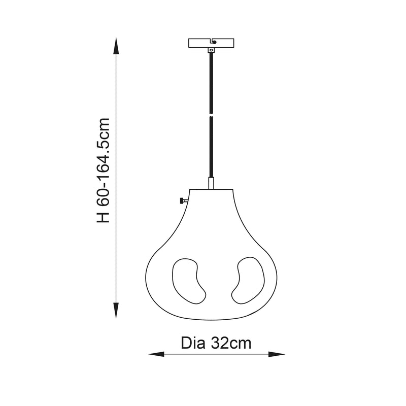 Utopia 1lt Pendant - 94521